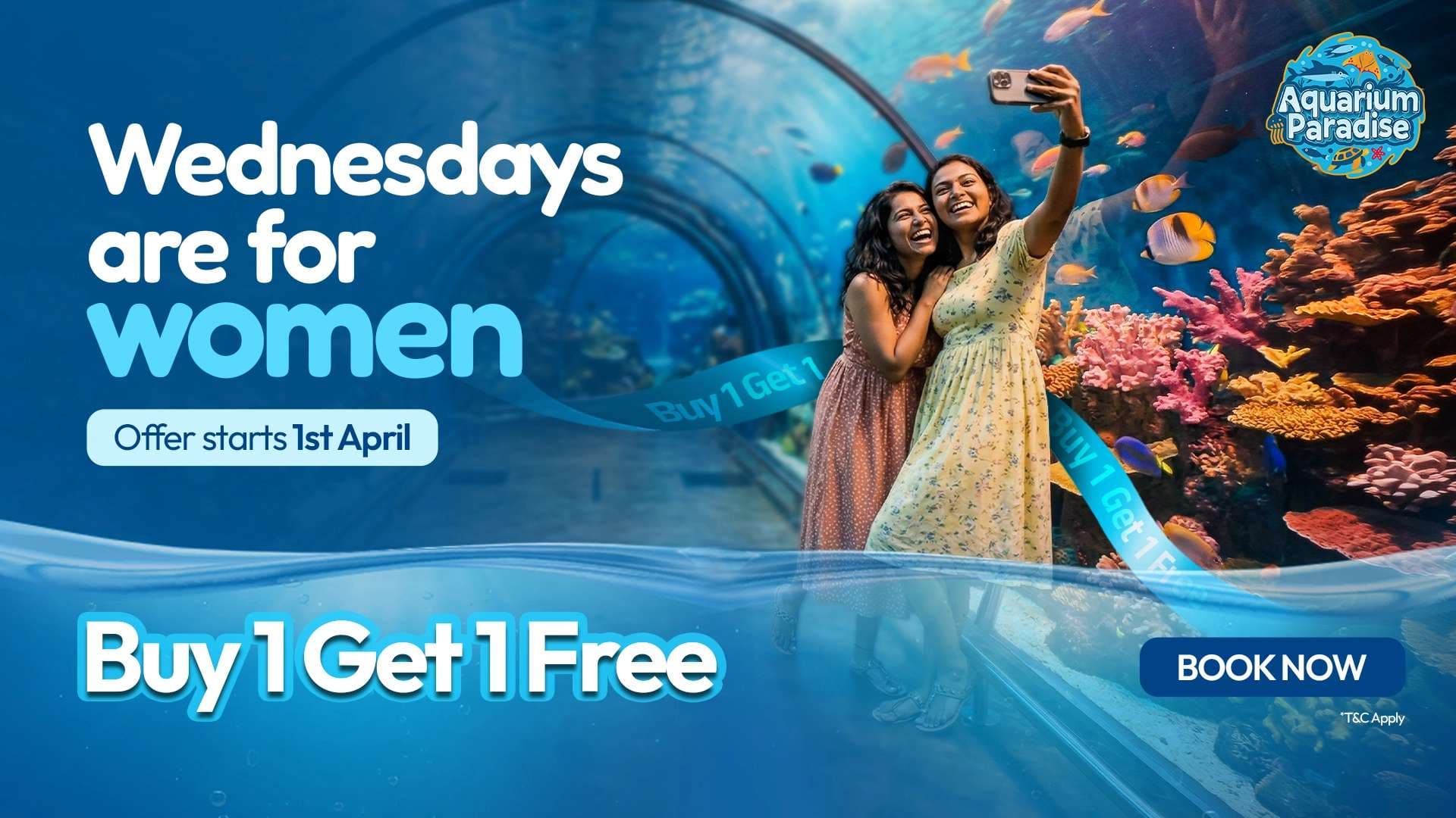 Fun Wednesday – Buy 1 Get 1 Free Offer for Women