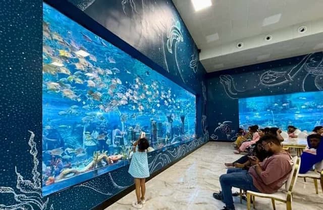 India’s First Ocean Restaurant Window